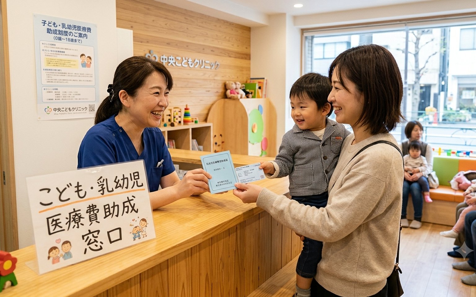 子ども医療費助成の窓口
