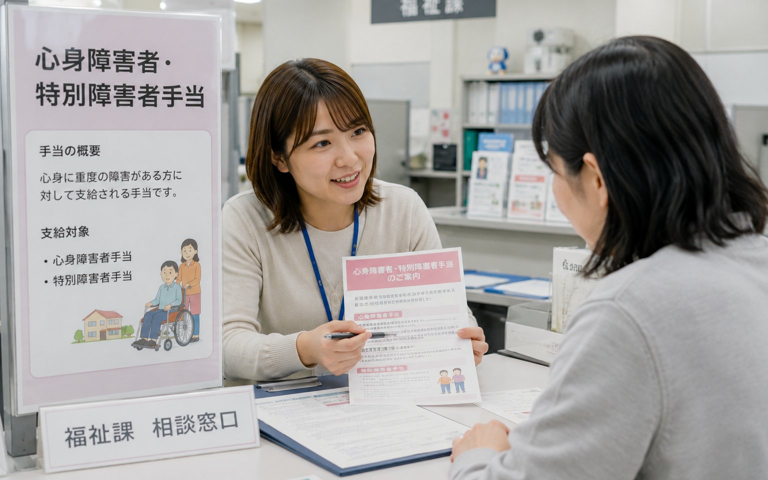 心身障害者手当の相談窓口