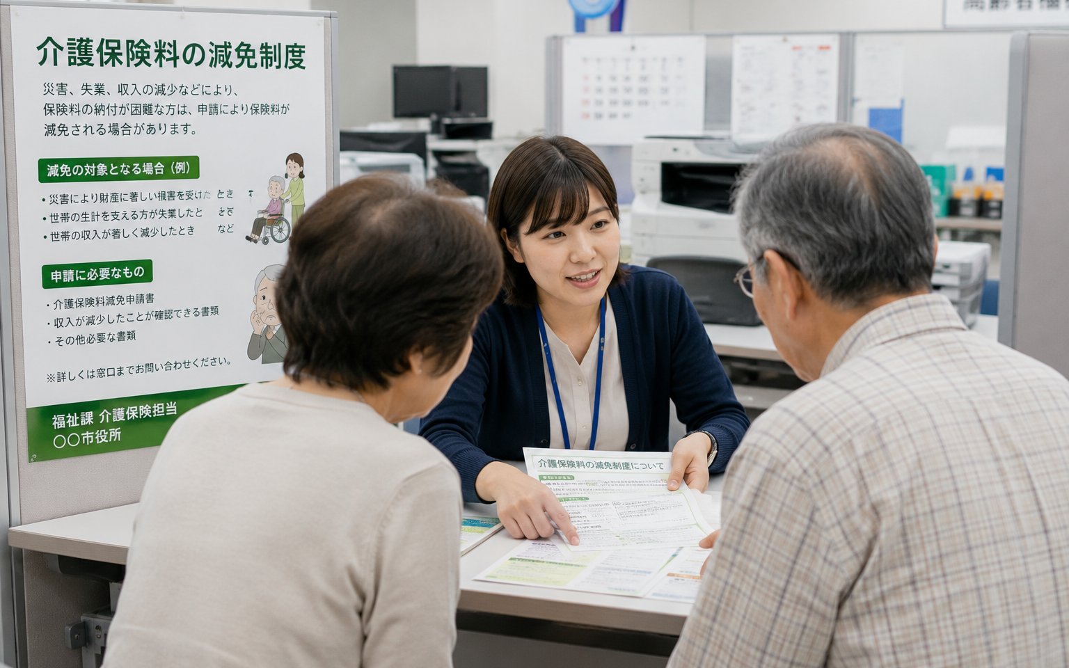 介護保険料減免の相談窓口