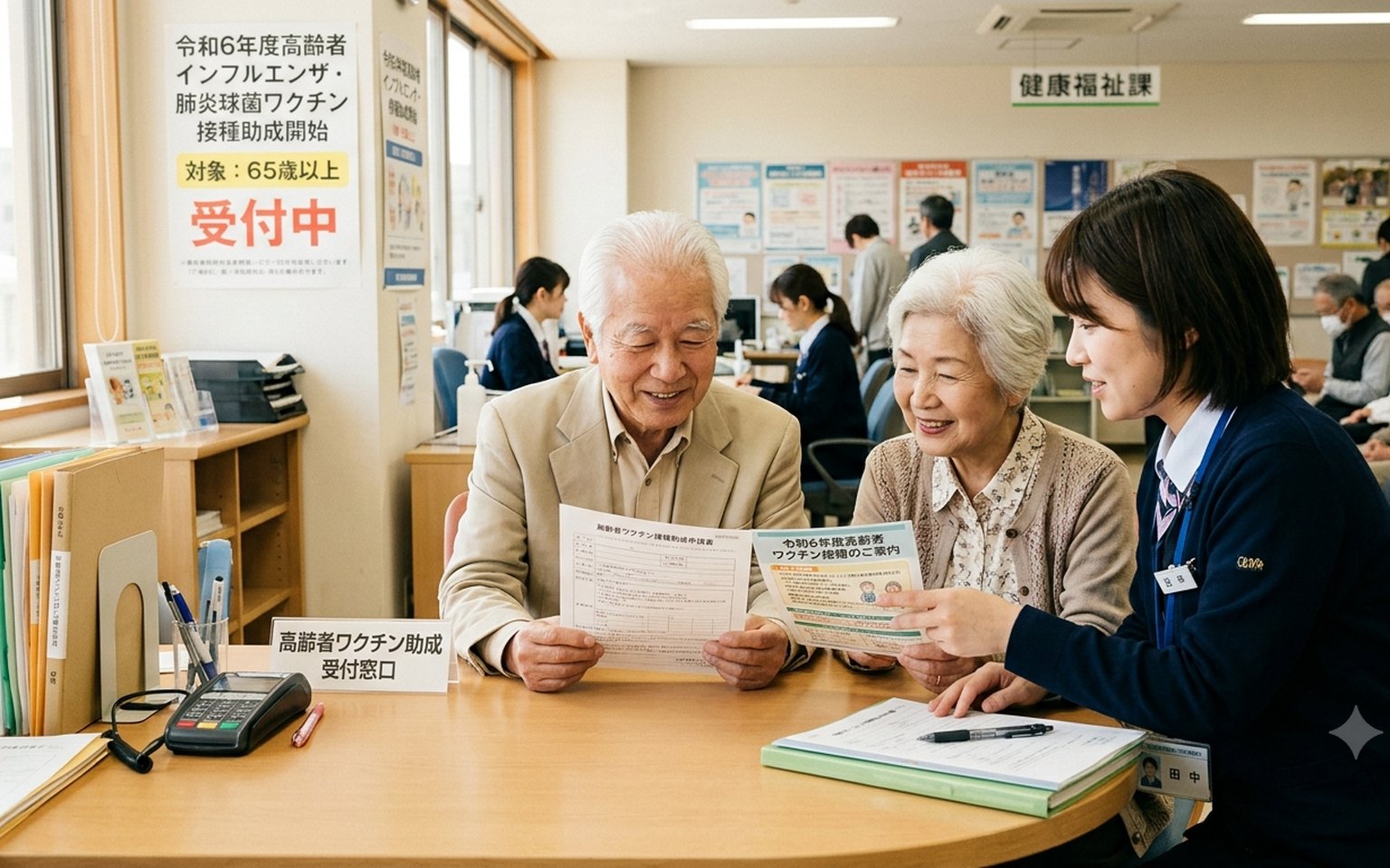 高齢者ワクチン助成の窓口