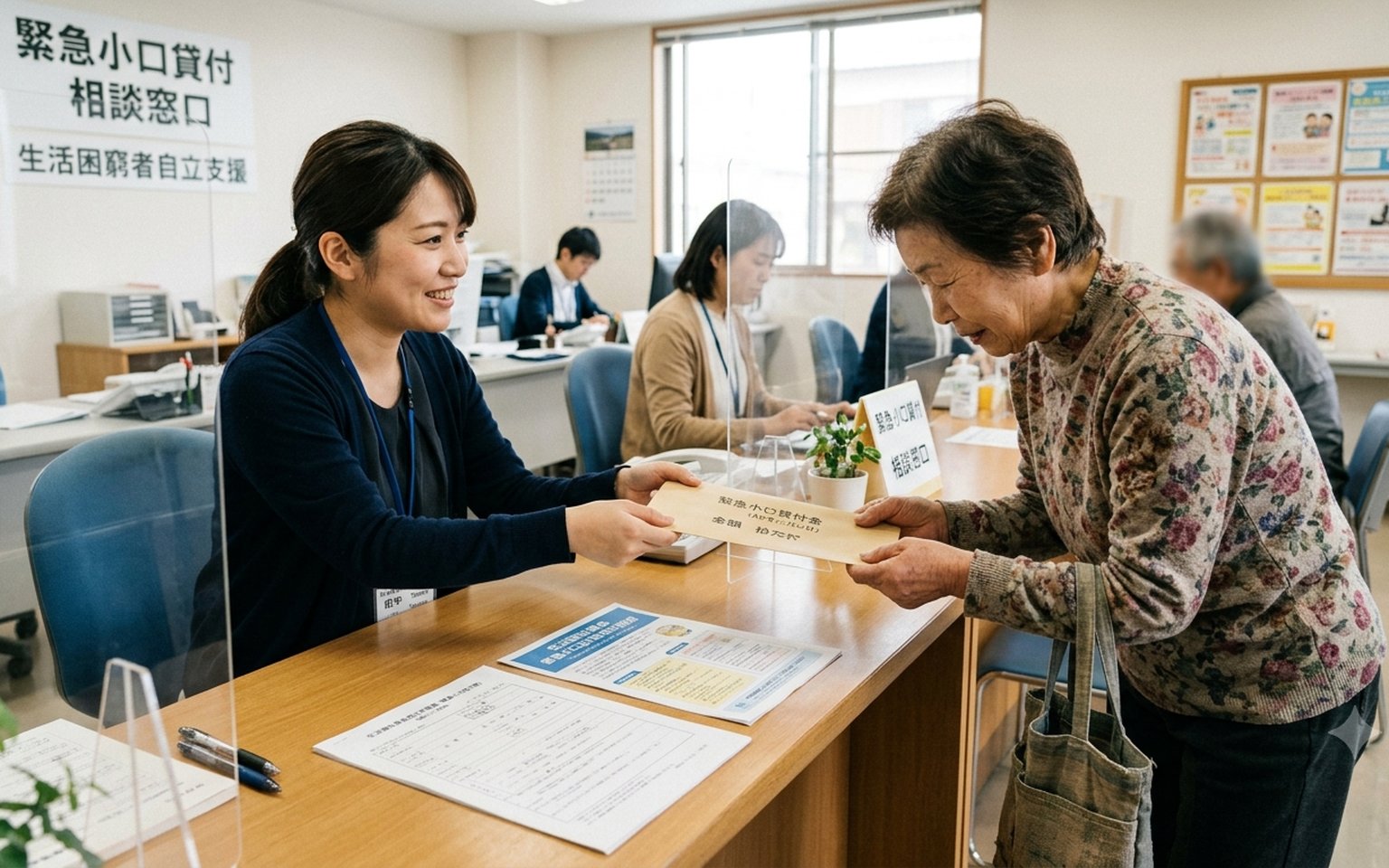 緊急小口貸付の相談窓口